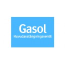 Skylt Gasol Huvudavstängning 