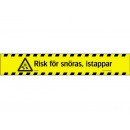 ﻿Varningsband Risk För Snöras-Istappar